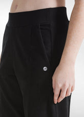 ORGANIC FLEECE SWEATPANTS - BLACK - BLACK | DEHA