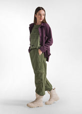 CARGO-HOSE AUS CORD - GRUEN - OLIVE GREEN | DEHA