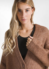 BRAUNER WEICHER CARDIGAN - Strickwaren - Outlet | DEHA