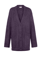 CARDIGAN SOFFICE VIOLA | DEHA