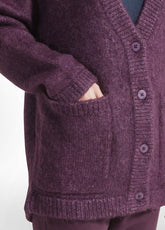 CARDIGAN SOFFICE VIOLA | DEHA