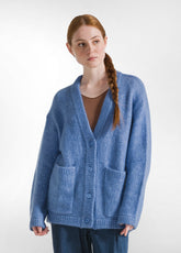 CARDIGAN SOFFICE BLU - Rhythm | DEHA
