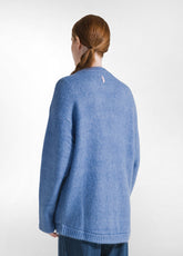 WEICHER CARDIGAN - BLAU - SKY BLUE | DEHA