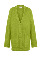 CARDIGAN SOFFICE VERDE - Outlet | DEHA