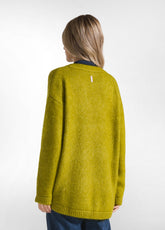 GREEN SOFT CARDIGAN - LIME GREEN | DEHA