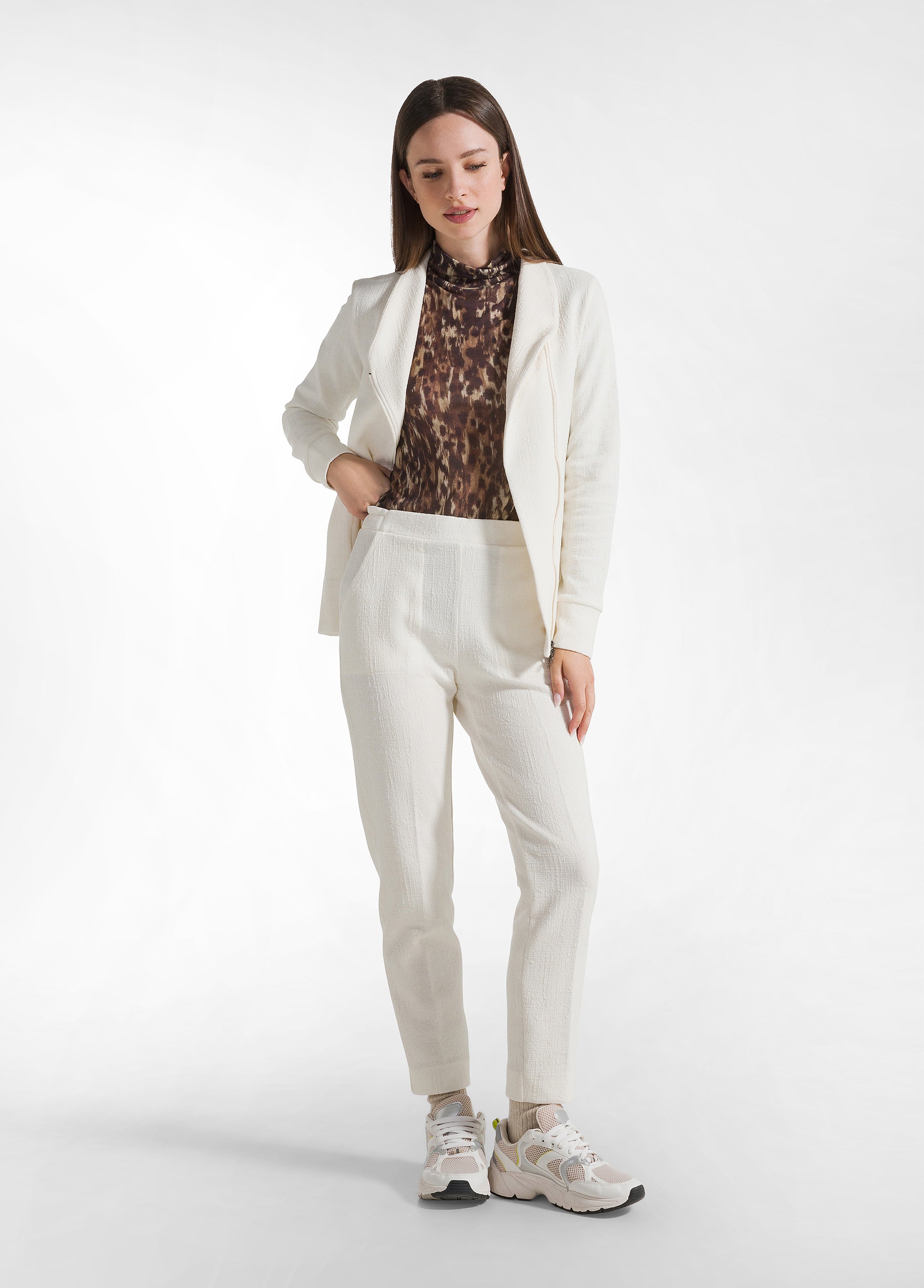 MATELASSE SLIM PANTS MATELASSE SLIM PANTS