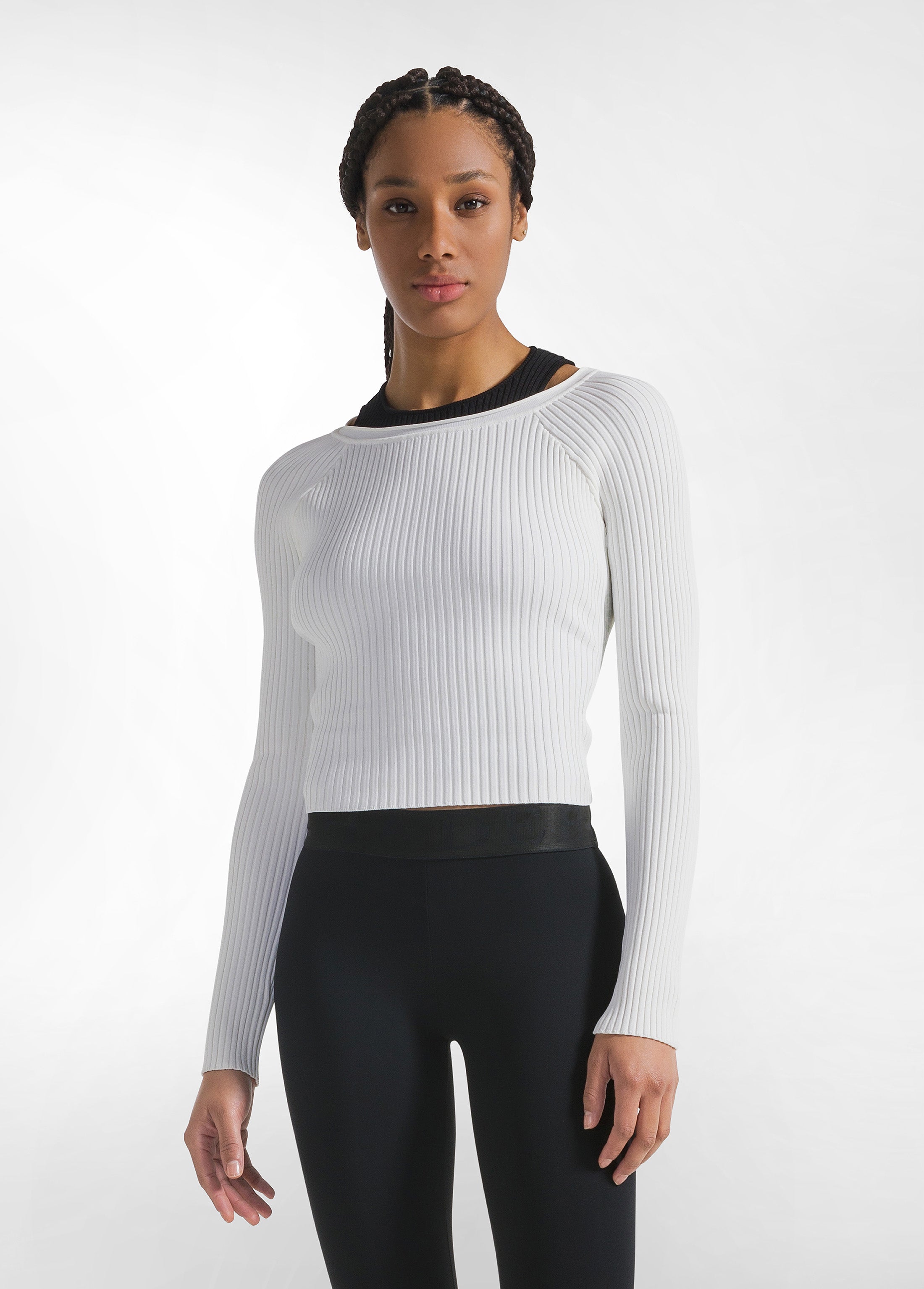 Deha T-shirt imprimé - bianco/blanc
