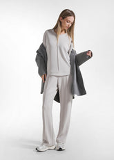FELPA GIROCOLLO IN MODAL SOFT TOUCH GRIGIO - ICE GREY | DEHA