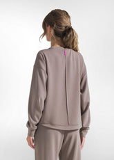 FELPA GIROCOLLO IN MODAL SOFT TOUCH GRIGIO - TAUPE | DEHA