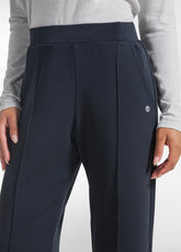 PANTALONE DRITTO IN MODAL SOFT TOUCH NERO - BLACK | DEHA