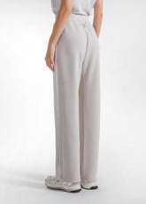 TUTA FELPA GIROCOLLO E PANTALONE DRITTO IN MODAL SOFT TOUCH GRIGIO - | DEHA