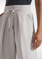 PALAZZO PANTS IN MODAL SOFT TOUCH GREY - ICE GREY | DEHA