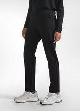 PANTALONE IN PUNTO MILANO NERO - BLACK | DEHA