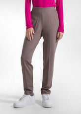 PANTALONE IN PUNTO MILANO TORTORA - DOVE GREY | DEHA