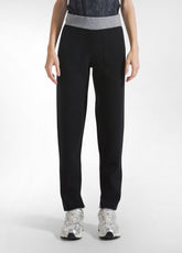 PANTALONE BICOLORE DRITTO NERO - BLACK | DEHA