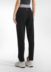 PANTALONE BICOLORE DRITTO NERO - BLACK | DEHA