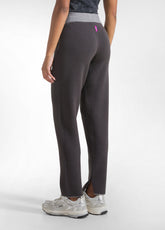 STRAIGHT BI-COLOUR TROUSERS - BROWN - MOKA BROWN | DEHA