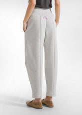 PANTALONE BALLOON IN LUREX BIANCO - SALT WHITE | DEHA