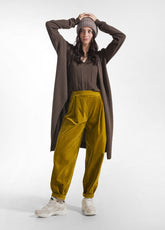 CANOTTA IN MAGLIA MISTO CASHMERE MARRONE - Maglie Cashmere da Donna | DEHA