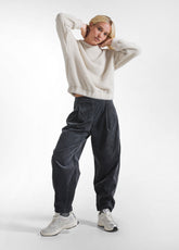 FELPA GIROCOLLO BIANCO - MILK WHITE | DEHA