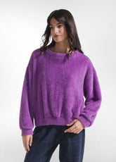 FELPA GIROCOLLO VIOLA - VIOLET | DEHA