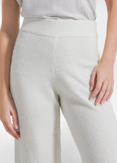 PANTALONE IN MAGLIA LUREX BIANCO - Pantaloni | DEHA