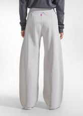 GREY COTTON SWEATPANTS - ICE GREY | DEHA