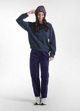 FELPA IN JACQUARD BLU - NIGHT BLUE | DEHA