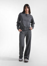 JACQUARD TROUSERS - GREY - GREY | DEHA