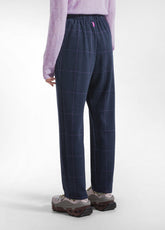 JACQUARD TROUSERS - BLUE - NIGHT BLUE | DEHA