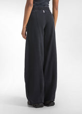 PANTALONE AMPIO IN DENIM NERO - BLACK | DEHA