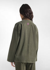 GIACCA KIMONO VERDE - CAMO GREEN | DEHA