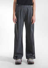 GREY PALAZZO PANTS - LEAD | DEHA