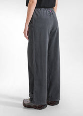 GREY PALAZZO PANTS - LEAD | DEHA