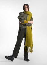 PANTALONE MORBIDO GESSATO NERO - Pantaloni | DEHA