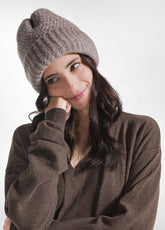 BERRETTO TINTO FADE IN MISTO LANA MERINOS GRIGIO - Accessori | DEHA