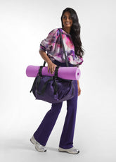 BORSONE PALESTRA IN NYLON VIOLA - Accessori Sportivi | DEHA