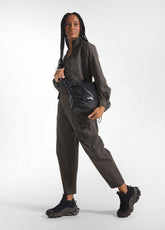 BORSA TRACOLLA IN NYLON NERO - Accessori | DEHA