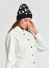 ALLOVER PRINT HAT, WHITE - Outlet | DEHA