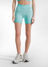 SET TOP E SHORTS SPORTIVI EFFETTO FADE VERDE - | DEHA