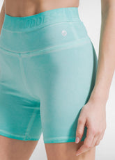 SET TOP E SHORTS SPORTIVI EFFETTO FADE VERDE - Active Sets | DEHA