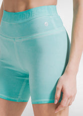 SHORTS SPORTIVI EFFETTO FADE VERDE - FADED GREEN | DEHA