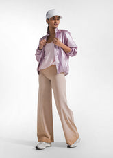 PANTALONI AMPI IN JERSEY EFFETTO SFUMATO CON TAGLI | DEHA