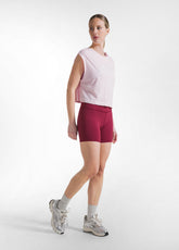SHORTS SPORTIVI in TINTA UNITA ROSSO - MADE IN ITALY | DEHA