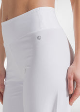 PANTALONI AMPI JERSEY STRETCH TINTA UNITA BIANCO | DEHA