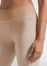 SET TOP SPORTIVO E PANTALONI JAZZ EFFETTO FADE MARRONE - Active Sets | DEHA