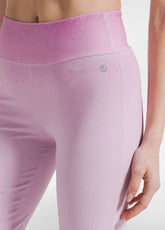 SET T-SHIRT LOOSE FIT BIANCA E PANTALONI JAZZ EFFETTO FADE ROSA - | DEHA