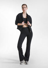 PANTALONI JAZZ IN JERSEY STRETCH TINTA UNITA NERO - BLACK | DEHA