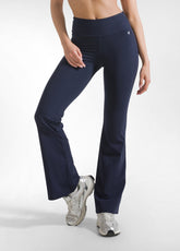 PANTALONI JAZZ IN JERSEY STRETCH TINTA UNITA BLU - BLUE NIGHT | DEHA