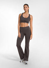 STRETCH JERSEY JAZZ PANTS - BROWN - COCOA BROWN | DEHA